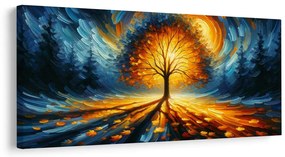Tablou cu arborele vieții în lumină magică