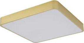 Brilagi - Plafonieră LED POOL, 48W, 230V, 3000/4500/6000K, 50x50 cm, aurie