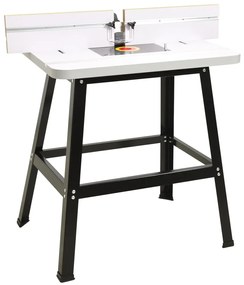 vidaXL Masă router, 81x61x88 cm, oțel si MDF