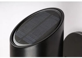 Rabalux 77030 - Lampa solară LED de perete LUTTO LED/1W/3,7V IP44 negru