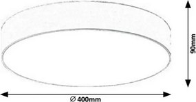 Rabalux 5682 - Plafonieră LED ARTEMIS LED/24W/230V