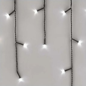 Instalație LED de Crăciun de exterior 200xLED/8 moduri 8,6m IP44 alb rece