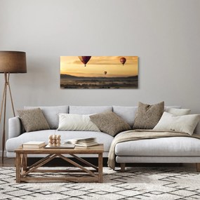 Tablou cu baloane zburând (120x50 cm)