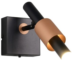 Spot negru-bronz LED 20,5x10 cm Ikaris – Trio Select