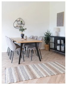 Covor maro țesut manual din amestec de iută 60x90 cm Morena – House Nordic