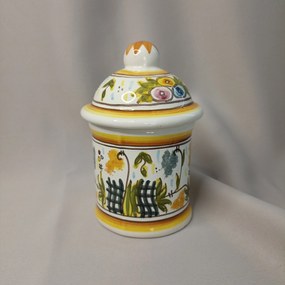 Recipient depozitare ceramică rotund model lusitan
