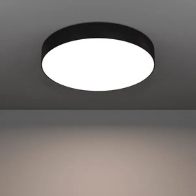 Eglo 901904 - Plafonieră LED RGBW dimabilă GALLIZZI-Z, 26W, 230V, Ø49 cm, neagră