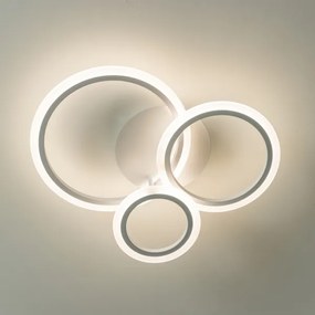 Lustră LED dimabilă aplicată Brilagi ORBITS LED/40W/230V 3000-6500K alb + telecomandă