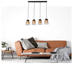 Lustră aplicată FRESNO 4xE27/60W/230V