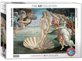 Puzzle Sandro Botticelli - Nașterea lui Venus