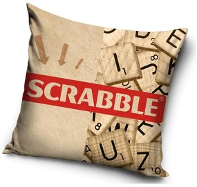 Scrabble Husă pernei 40*40 cm