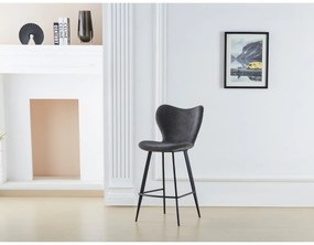 Set de scaune de bar B-1068 GREY2, 2 buc