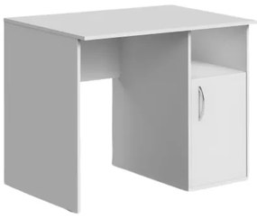 Birou calculator 100 x 60 x 75 cm, alb