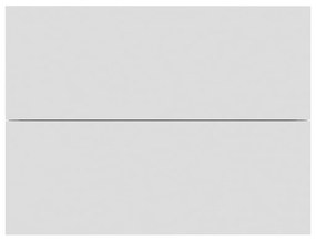 Noptiera, alb, 40 x 30 x 30 cm, PAL 1, Alb