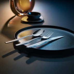 Set tacamuri WMF Sentic Cromargan Protect, 30 piese, Otel inoxidabil 18/10, Protectie impotriva zgarieturilor si uzurii, Argintiu