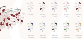 Aplica de perete moderna cristal Bohemia design LUX GRAPES