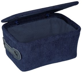 Cos de baie ANELA cu capac, 14 x 19 cm, WENKO