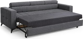Canapea extensibilă Nardo - chenille gri Vibe 95