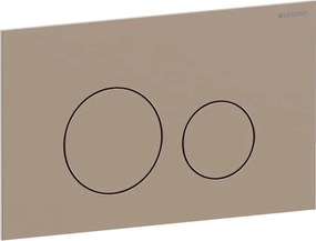 Clapeta actionare dubla rezervor wc ,rosu auriu periat, Geberit Sigma40 Rose gold periat