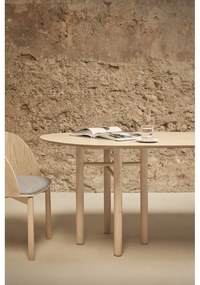 Masă dining ovală Teulat Junco, lungime 200 cm