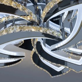 Lustră LED dimabilă aplicată Brilagi TWIST LED/180W/230V 3000-6500K + telecomandă