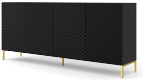 Dulap Surfy 4D (Negru + Negru). 1125124
