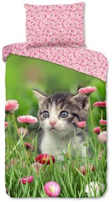 Lenjerie de pat pentru copii din bumbac 140x200 cm – Good Morning