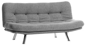 Canapea extensibilă BINA, 2 locuri, gri deschis