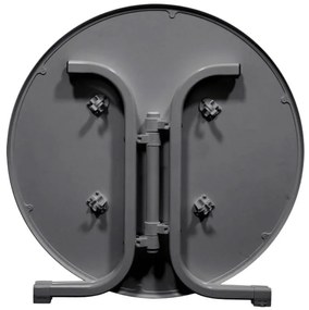 Masă de grădină metalică Pizzaria, 73 x 70 cm