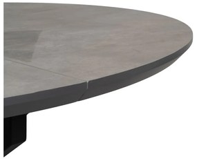 Masă de dining rotundă extensibilă cu blat suplimentar ø 120 cm Rocía – Ixia