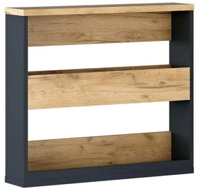 Raft de perete Klodekas 5 (grafit + stejar artisan) . 1097178