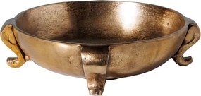 Bol decorativ din aluminiu, Ø32 cm, Olympe