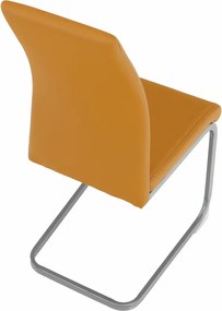 Scaun dining, muştar / gri, NOBATA