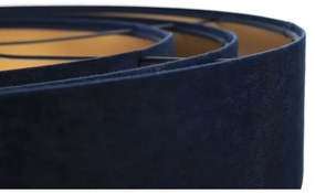 Lustr TRINITI 1xE27/60W/230V albastru/auriu pe cablu