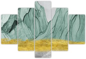 Tablou - Munții Smarald N⁰1 (150x105 cm)