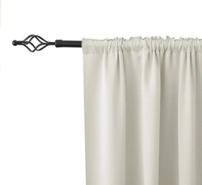 Draperie alb-crem OXFORD 140x250 cm Agatat: Inele metalice