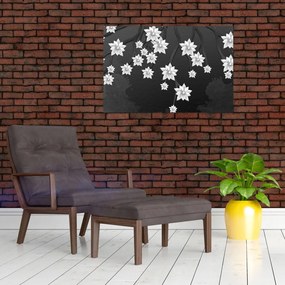 Tablou - Flori pe ramuri (90x60 cm)