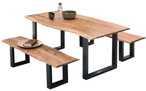 Bancheta din lemn de salcam Tables &amp; Co 150 cm