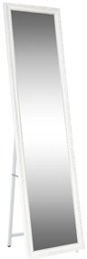 Oglinda de podea, LAVAL Oglinda de podea, alb/auriu, LAVAL