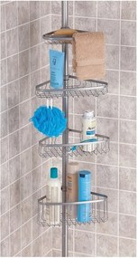 Raft telescopic de colț pentru baie iDesign York