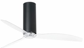 Ventilator cu telecomanda TUBE FAN M DC SMART negru mat/transparent