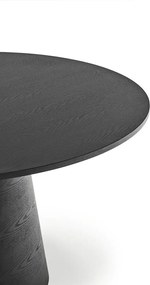 Masă de dining rotundă cu aspect de lemn de frasin ø 157 cm Cep – Teulat