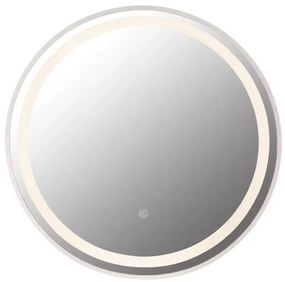 Oglindă LED dimabilă cu funcție de retroiluminare Globo 84035 RIVAS LED/10W/230V d. 50 cm