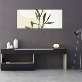 Tablou - Acuarelă ramură N⁰2 (120x50 cm)