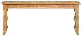 286485 vidaXL Bancă solidă din lemn reciclat, 110x35x45 cm