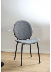 Scaun de dining gri antracit Cliff – Actona