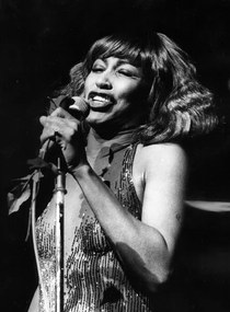 Fotografie Tina Turner performing at The Harsmith Odeon for her first solo concert, London, 1978