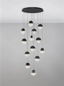 Lustra LED decorativa casa scarii 2700K DORIN