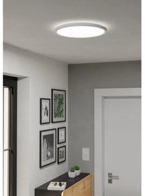 Plafonieră LED de exterior Eglo 901447 ROVITO 18,5W/230V d. 38,9 cm IP44 alb