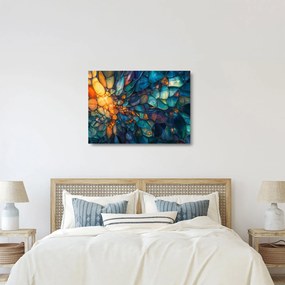 Tablou pe sticlă - Mozaic de sticlă (70x50 cm)